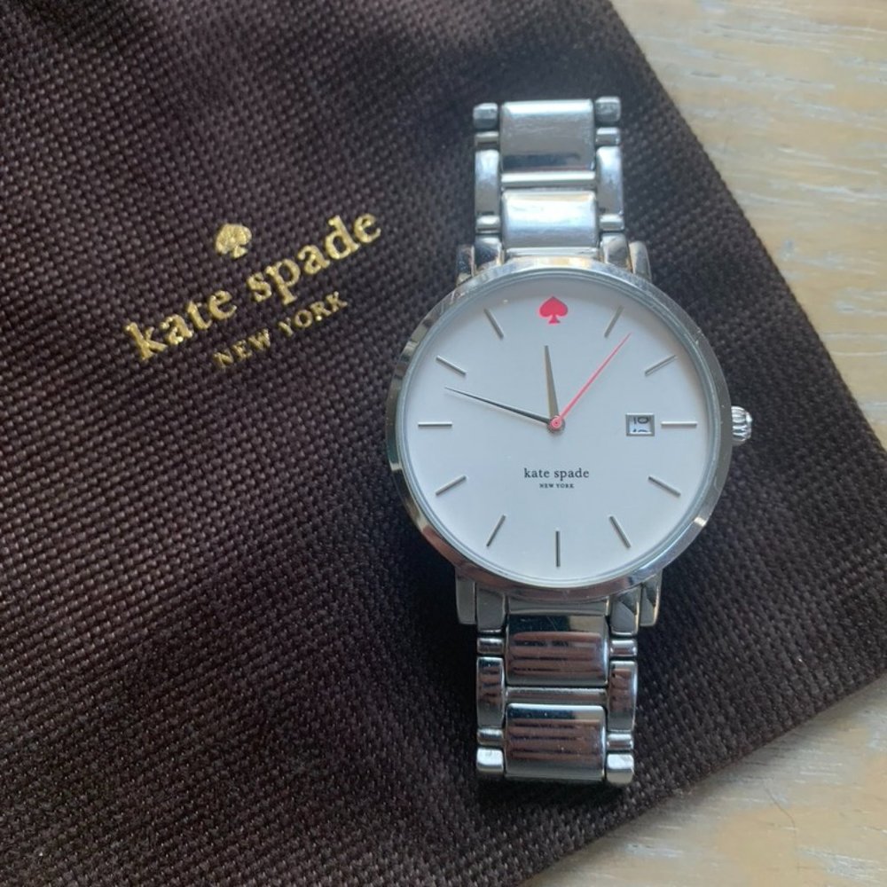 Kate Spade Gramercy Watch, Silver